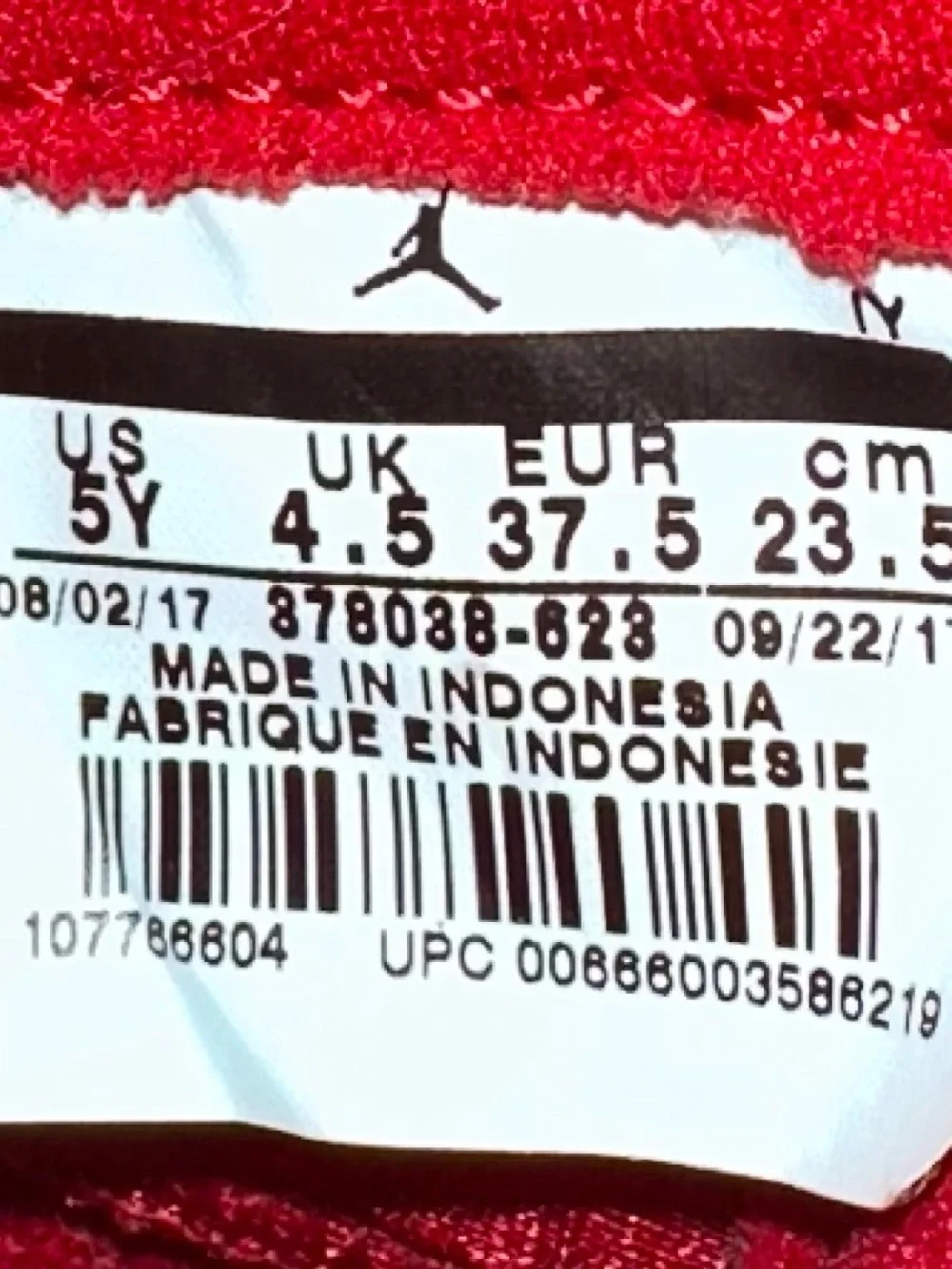 2017 Air Jordan 11 Retro GS Win Like 96 Size 5Y / 6.5W